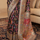 Elegant Handloom Weaving Saree with Traditional Artisan Detail