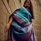 Royal Grandeur Draped in Luxurious Banarasi Satin Silk Elegance