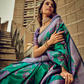 Royal Grandeur Draped in Luxurious Banarasi Satin Silk Elegance