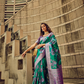 Royal Grandeur Draped in Luxurious Banarasi Satin Silk Elegance