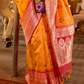 Designer Party Wear Handloom Kaitra Silk Saree with Elegant Weaving