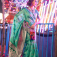 Designer Party Wear Handloom Kaitra Silk Saree with Elegant Weaving