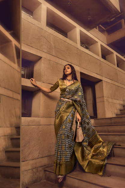 Eternal Elegance Woven in Pure Handloom Silk Heritage