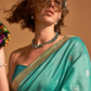 Handloom Weaving Silk Saree with Elegant Designer Finish