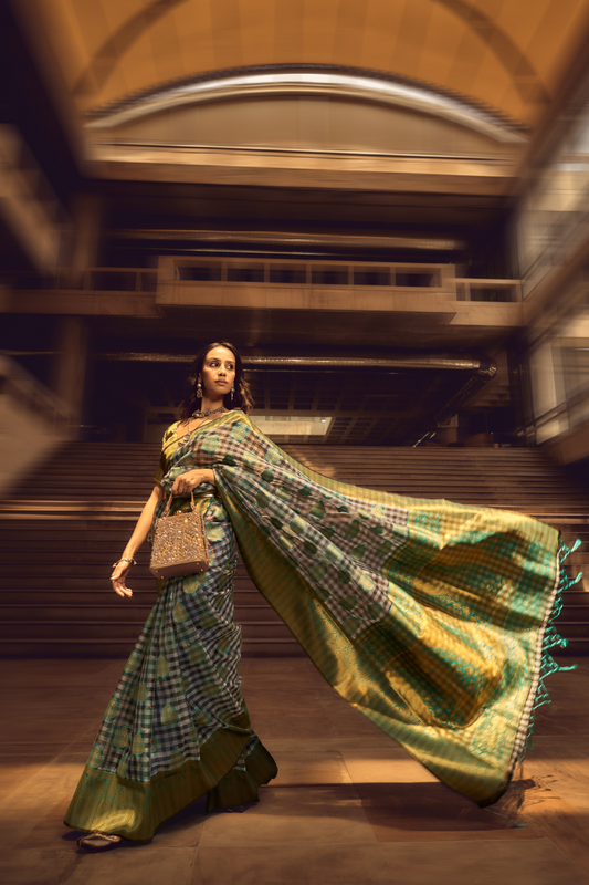 Eternal Elegance Woven in Pure Handloom Silk Heritage