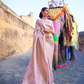Two-Tone Kanjivaram Saree with Rich Zari Weaving