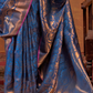 Gracefully Woven Pure Handloom Silk Drape Saree