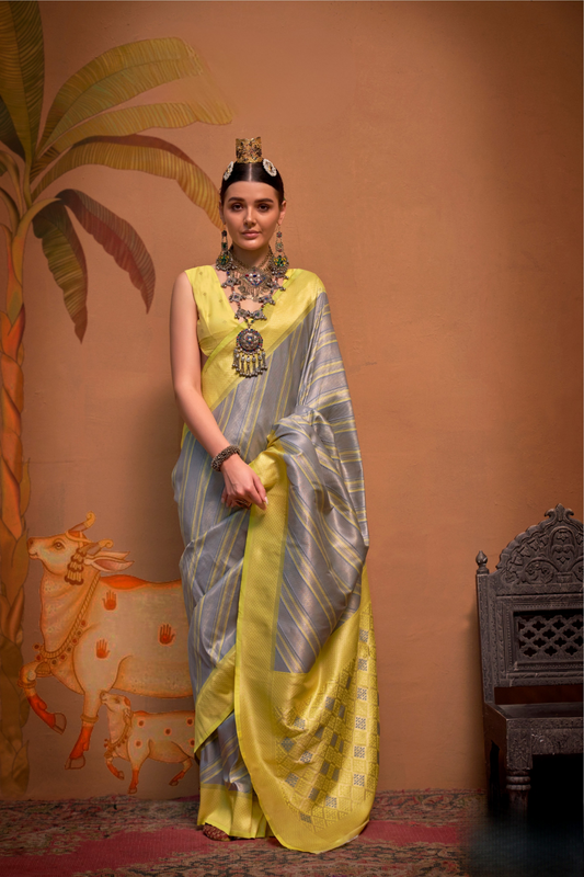 Pure Handloom Silk Saree with Traditional Charm