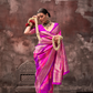 Printed Woven Rangkat Banarasi Silk Saree