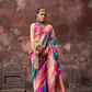 Printed Woven Rangkat Banarasi Silk Saree