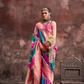 Printed Woven Rangkat Banarasi Silk Saree