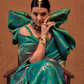 Gracefully Woven Pure Handloom Silk Drape Saree