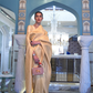 Classic Kanjivaram Silk Saree with Traditional Zari Weaving