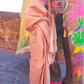 Two-Tone Kanjivaram Saree with Rich Zari Weaving