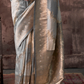 Printed Woven Rangkat Banarasi Silk Saree