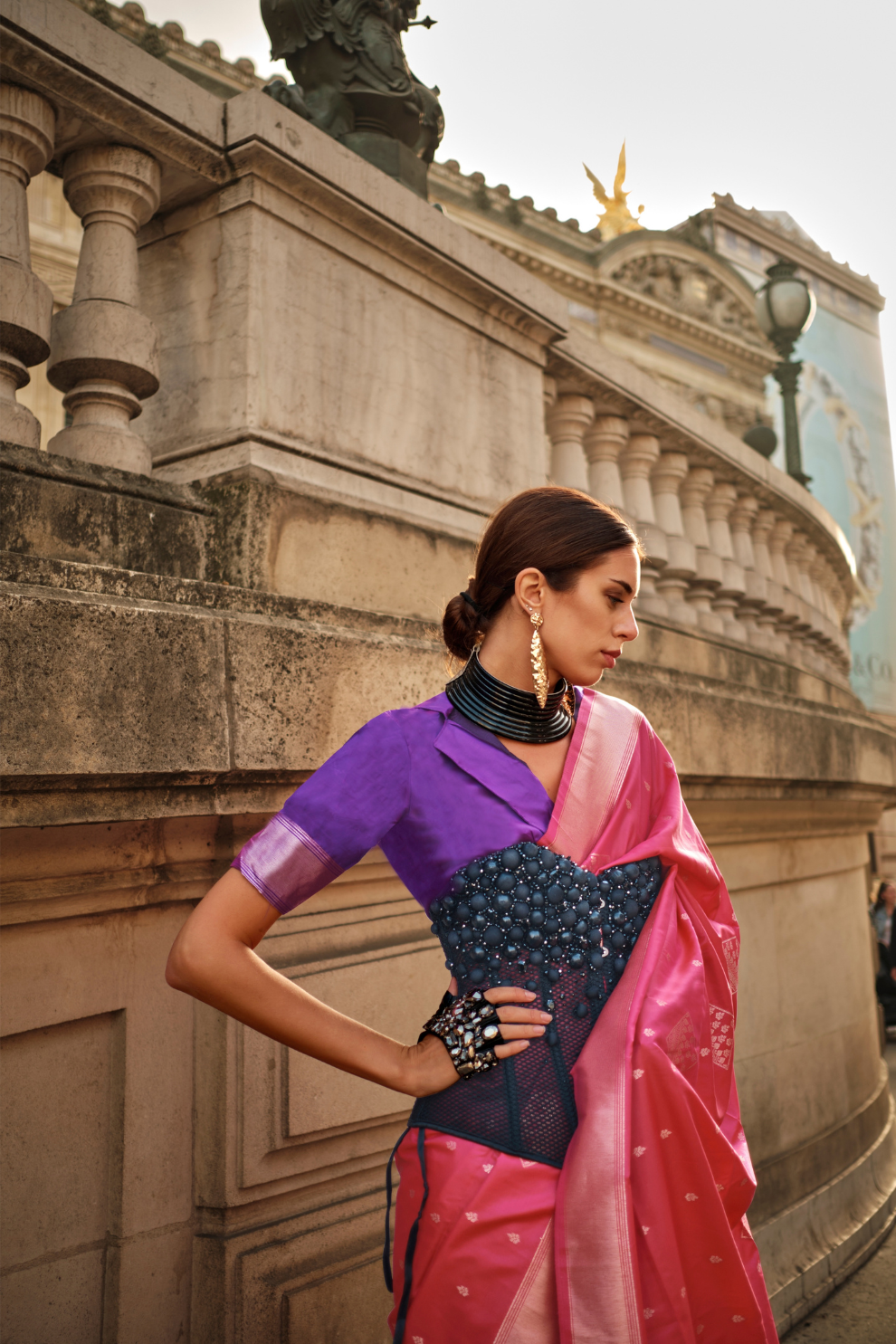 Banarasi Soft Silk Handloom Saree with Traditional Elegance