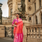 Banarasi Soft Silk Handloom Saree with Traditional Elegance