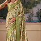 Handloom Tussar Silk with Digital Print - LaVante Fashion