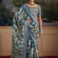 Handloom Tussar Silk with Digital Print - LaVante Fashion