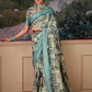 Handloom Tussar Silk with Digital Print - LaVante Fashion