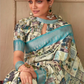 Handloom Tussar Silk with Digital Print - LaVante Fashion