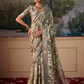 Handloom Tussar Silk with Digital Print - LaVante Fashion