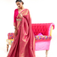 Kanjivaram Pattu Silk Saree with Cultural Elegance and Shine