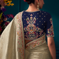 Heritage in Silk Elegant Designer Banarasi Kanjivaram Masterpiece