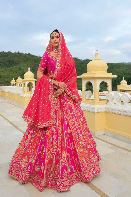 Lehenga Choli de seda de diseñador en color azul turquesa, lista para usar, con brillo y detalles de espejo