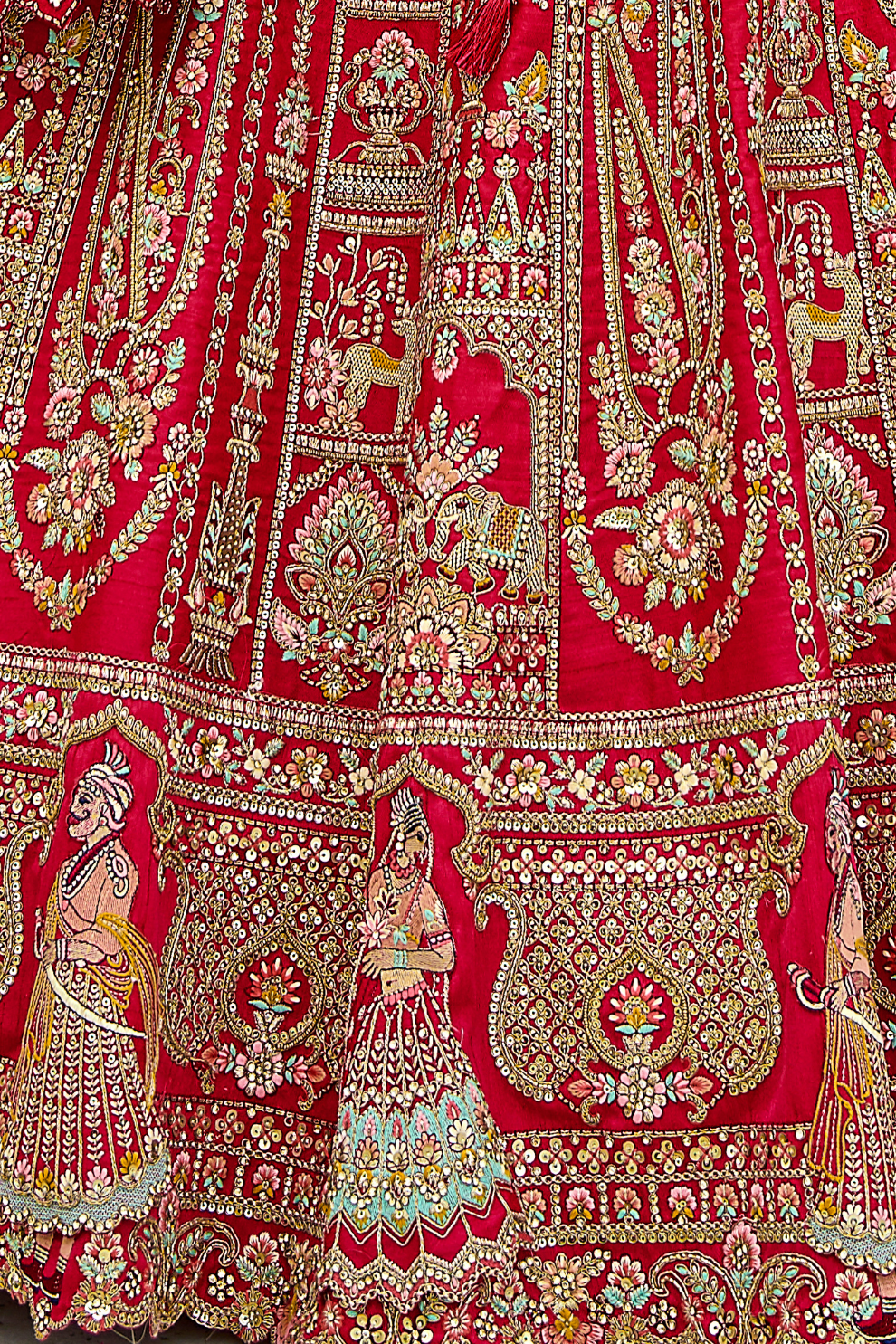 Luxury Silk Bridal Lehenga Choli – Handcrafted Elegance for Your Big Day