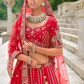 Luxury Silk Bridal Lehenga Choli – Handcrafted Elegance for Your Big Day