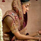 Tissue Dola Silk Embroidered Wedding Saree for Timeless Elegance