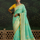 Woven Art Silk Wedding Saree with Rich Traditional Detailing