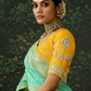Woven Art Silk Wedding Saree with Rich Traditional Detailing