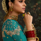 Woven Art Silk Wedding Saree with Rich Traditional Detailing