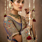 Tissue Dola Silk Embroidered Wedding Saree for Timeless Elegance
