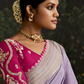 Woven Art Silk Wedding Saree with Rich Traditional Detailing