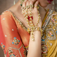 Tissue Dola Silk Embroidered Wedding Saree for Timeless Elegance