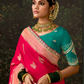 Woven Art Silk Wedding Saree with Rich Traditional Detailing