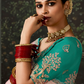 Woven Art Silk Wedding Saree with Rich Traditional Detailing