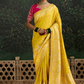 Woven Art Silk Wedding Saree with Rich Traditional Detailing