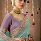 Tissue Dola Silk Embroidered Wedding Saree for Timeless Elegance