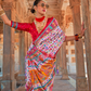Pure Viscose Silk Saree with Luxury Print and Glory Finish
