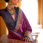Super Polyester Viscose Silk Saree with Hand Block Luxury Print