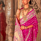 Soft Polyester Viscose Silk Saree with Print Bandhani & Paithani Design - LaVante Fashion