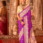 Soft Polyester Viscose Silk Saree with Print Bandhani & Paithani Design - LaVante Fashion