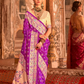 Soft Polyester Viscose Silk Saree with Print Bandhani & Paithani Design - LaVante Fashion