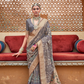 Graceful Digital Print Saree in Lightweight Viscose Silk