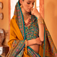 Soft Polyester Viscose Silk Saree with Hand Block Luxury Print - LaVante Fashion