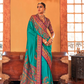 Soft Polyester Viscose Silk Saree with Hand Block Luxury Print - LaVante Fashion